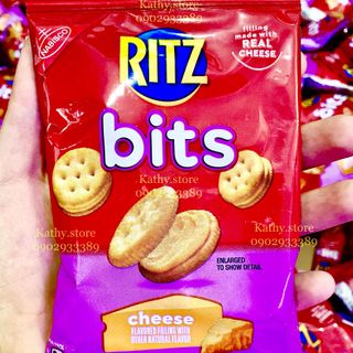 Bánh Ritz Bits Cheese mini phô mai Mỹ gói 42g