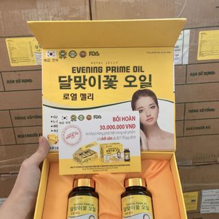 Viên uống hoa anh thảo, sữa ong chúa 1 hộp 2 lọ