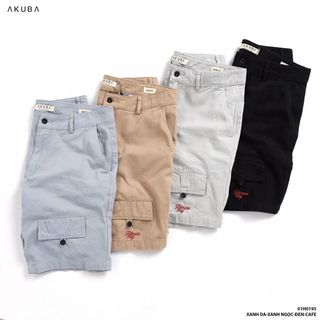 QUẦN SHORT KAKI AKUBA 01H0195