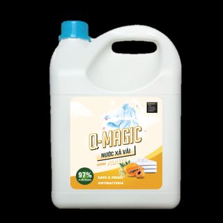 Nước xả vải kháng khuẩn Q-MAGIC can 4L