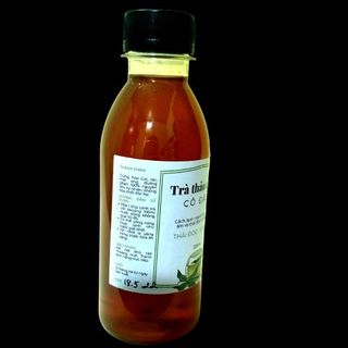 Trà gừng, trà thảo mộc cô đặc thơm ngon, tiện lợi giúp giảm ho, thải độc, làm dịu những cơn buồn nôn, ói, say tàu xe, say rượu bia (chai 220ml)
