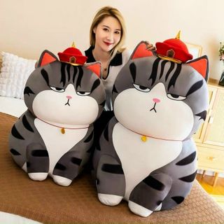 Gấu Bông Mèo Thần Tài Mềm Mịn