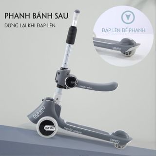 (Bảo Hành 1Năm) Xe trượt Scooter cao cấp cho bé có đèn chân phát sáng - Xe chòi chân cho bé từ 0-50kg