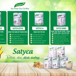 Sửa yến mạch Satyca A+ - bữa phụ hoàn hảo cho trẻ biếng ăn