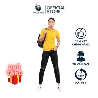 Áo Polo nam vải Cotton cá sấu cao cấp xuất xịn dệt bo dày dặn chuẩn form áo thun cổ bẻ tay ngắn giá sỉ