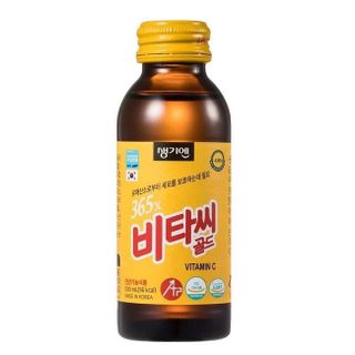 Nước Uống Bổ Sung 365X Vitamin C Gold Hàn Quốc (Hộp 10 chai x 100ml)