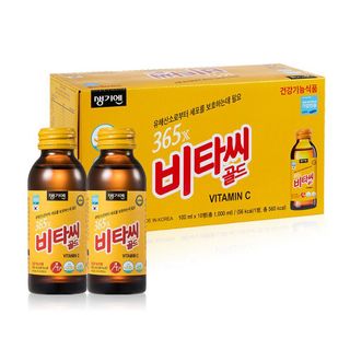 Nước Uống Bổ Sung 365X Vitamin C Gold Hàn Quốc (Hộp 10 chai x 100ml) giá sỉ