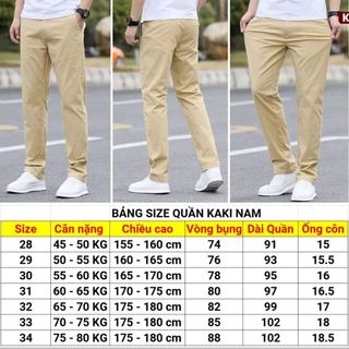 Quần Kaki Nam Chất Cao Cấp Siêu nhẹ Dáng Âu Vnice Phong Cách Công Sở