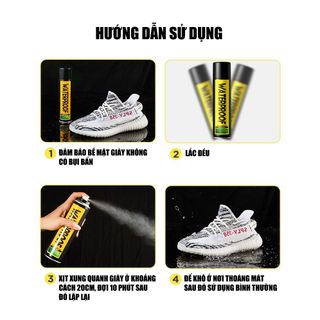 Xịt chống nước nano Waterproof 300ml chống bụi kháng khuẩn - Doker Store
