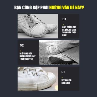 Chai vệ sinh làm sạch và tẩy ố giày Little White CLEANER và BRIGHTENER 100ml