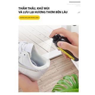 Xịt khử mùi giày dép Shoes Deodorant 100ml khử mùi mồ hôi chống oxy hóa - Doker Store