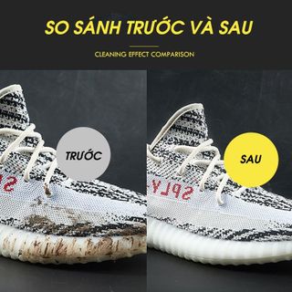 Bộ kit CAO CẤP vệ sinh giày Sneaker Clean Premium 250ml có kèm bàn 2 chải và khăn