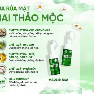 Sữa rửa mặt sạch sâu dịu nhẹ Dr. Mai