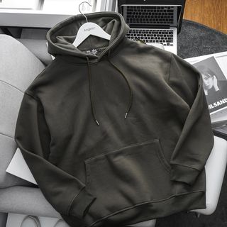 Áo khoác hoodie nam bigsize trơn 3 màu, trend sz 90 - 130kg
