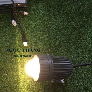 Đèn pha Led trang trí chiếu rọi cột ngoài trời Led 10W DCT611C Ngọc Thắng (Ánh sáng vàng)