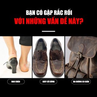 Xịt làm mềm gót giày SHOE STRETCH 100ml đa năng - Doker Store