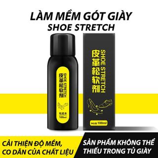 Xịt làm mềm gót giày SHOE STRETCH 100ml đa năng - Doker Store
