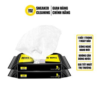 Khăn lau vệ sinh áo khoác đa năng DOWN COAT CLEANING WIPES 12 khăn giá sỉ