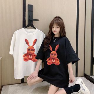 Áo Thun In Nam Nữ Form Unisex Thỏ Bad Rabbit TH02 - Hí