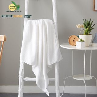 {Sale sập sàn}Khăn Tay, Khăn Mặt, Khăn Tắm RIOTEX màu trắng cotton 100% siêu hút nước giá sỉ