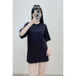 Áo Thun Trơn Nam Nữ Form Unisex Tay Lỡ TH01 - Hí