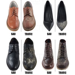 Khăn lau làm bóng giày da INSTANT SHINE WIPES đa năng 15 khăn - Doker Store