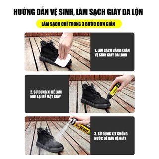 Khăn lau vệ sinh giày da lộn Suede Cleaning Wipes đa năng 12 khăn