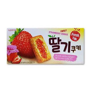 BÁNH DÂU TÂY COOKIE LOTTE HÀN QUỐC 230G giá sỉ