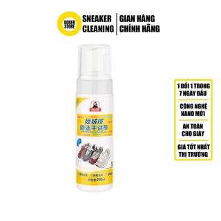 Xịt tạo bọt vệ sinh giày da lộn Suede & Nubuck Foam Dry Cleaning Agent 200ml giá sỉ