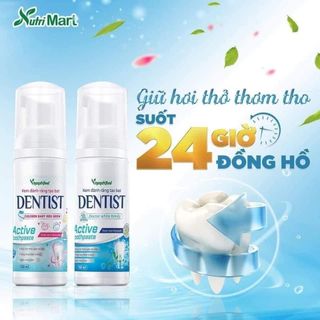 Kem đánh răng tạo bọt denstist người lớn và trẻ em