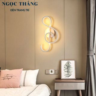 Đèn led treo tường gắn tường trang trí trong nhà cầu thang Led 3 chế độ màu 220V 22W GT376 Ngọc Thắng (Kèm remote)