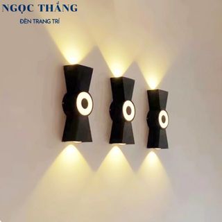 Đèn Led treo tường hắt tường trang trí ngoài trời trong nhà Led 10W 220V VNT6000 Ngọc Thắng