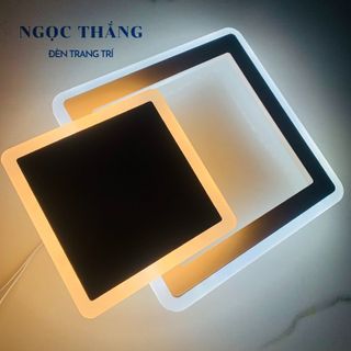 Đèn Led treo tường ốp tường trang trí trong nhà cầu thang Led 3 chế độ màu 8W 220V GT468 Ngọc Thắng