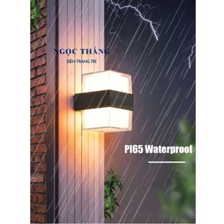 Đèn Led treo tường gắn tường trang trí ngoài trời trong nhà ánh sáng vàng Led 12W VNT669 220V Ngọc Thắng