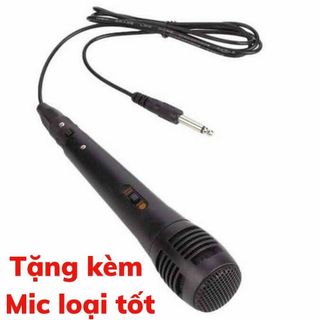 [Tặng Micro Kèm Hát] Loa Karaoke Bluetooth Mini SK1096 , Âm Thanh Sống Động Kèm Theo Đèn Led