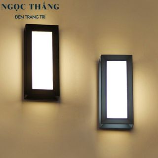 Đèn Led treo tường gắn tường trang trí ngoài trời trong nhà ánh sáng vàng Led 10W VNT659 220V Ngọc Thắng