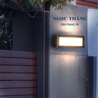 Đèn Led treo tường gắn tường trang trí ngoài trời trong nhà ánh sáng vàng Led 10W VNT659 220V Ngọc Thắng