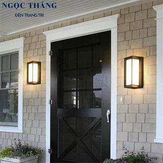 Đèn Led treo tường gắn tường trang trí ngoài trời trong nhà ánh sáng vàng Led 10W VNT659 220V Ngọc Thắng