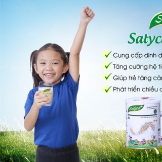Sửa yến mạch Satyca A+ - bữa phụ hoàn hảo cho trẻ biếng ăn