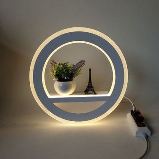 Đèn Led treo tường trang trí phòng ngủ phòng khách cầu thang 8W Led 3 chế độ màu 220V GT307 Ngọc Thắng (Kèm remote)