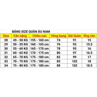 Quần Tây Nam Hàn Quốc Ống Côn Cao Cấp, chất vải co giãn dày dặn, form Slimfit hàn quốc