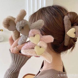 GẤP TÓC TIM LÔNG MỀM