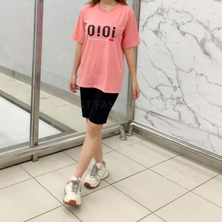 Sét bộ nữ ,đồ bộ lững ngố nữ thun coton sufa,áo phom rộng phối quần đen ,thời trang xuân hè BL11-HỒNG PHẤN