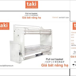 Giá bát nâng hạ taki