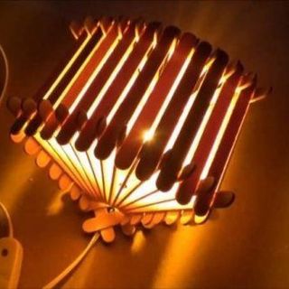 Đèn Trang trí, đèn ngủ hình bán rẻ quạt