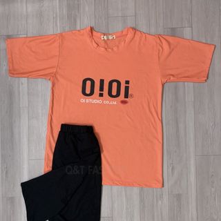 Sét bộ nữ ,đồ bộ lững ngố nữ thun coton sufa,áo phom rộng phối quần đen ,thời trang xuân hè BL11-CAM