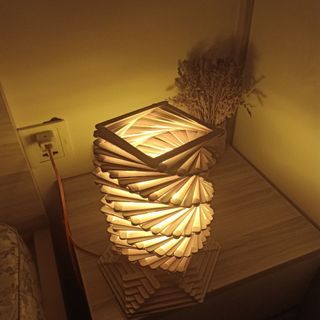 Đèn trang trí, đèn ngủ hình xoắn ốc