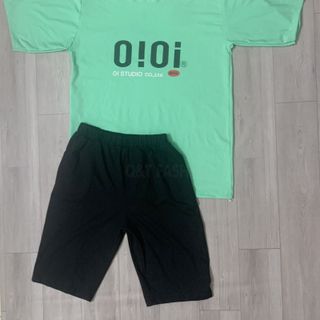 Sét bộ nữ ,đồ bộ lững ngố nữ thun coton sufa,áo phom rộng phối quần đen ,thời trang xuân hè BL11-Xanh lá