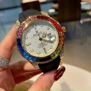 ĐỒNG HỒ ROLLEX CAO SU TRUNG CẤP