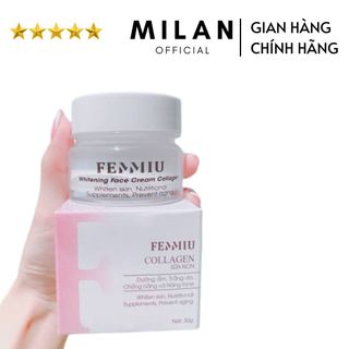 Kem Dưỡng Da Sữa Non Femmiu hồng 30gr